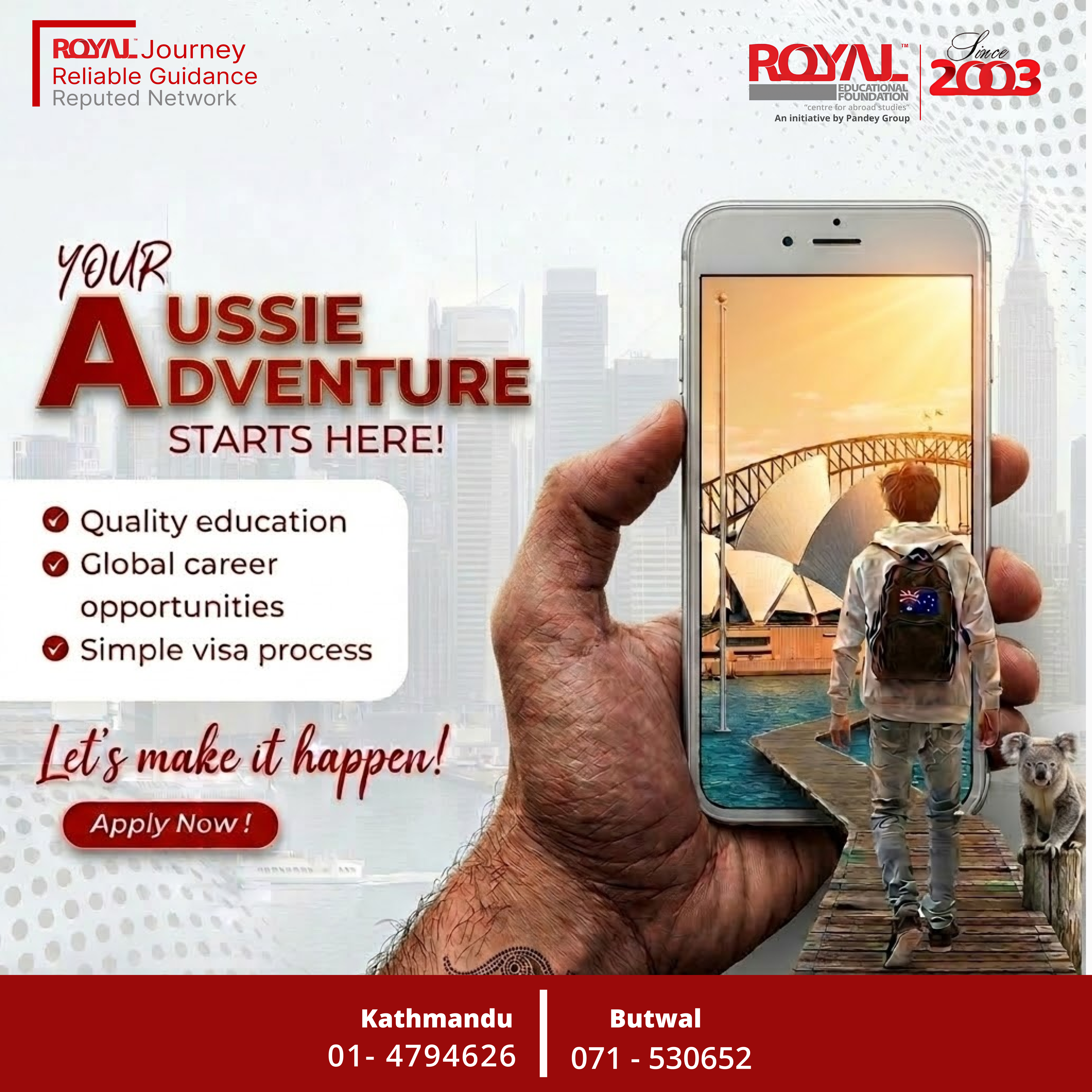 Study in AUS